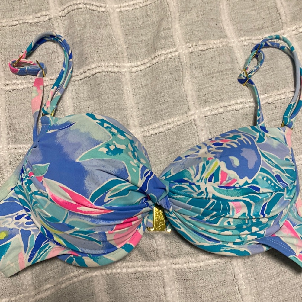 Lilly Pulitzer Bikini Top - size 4